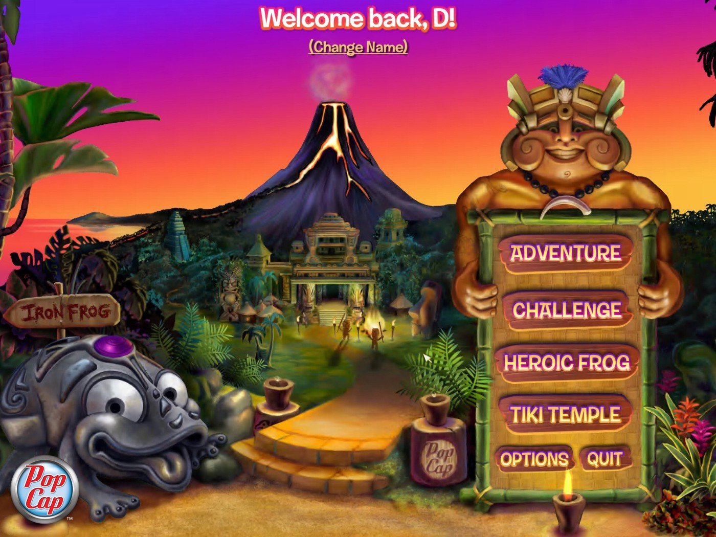 Zuma's Revenge! screenshot 1
